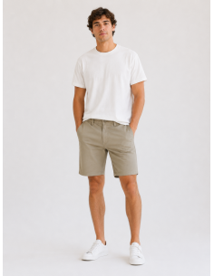 Bermuda Chino Beige Losan...