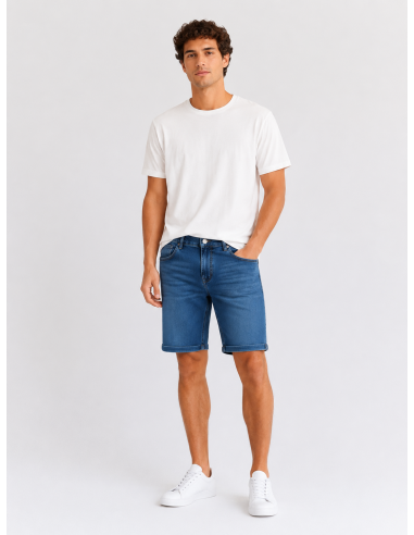 Bermuda Vaquera Denim Medio Losan...