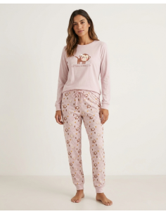 Pijama Largo Algodón...