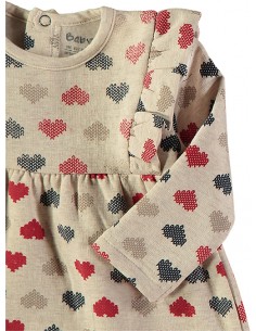 Vestido Algodón Corazones... 2