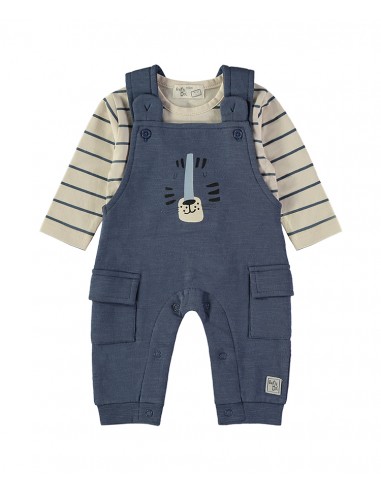 Conjunto Peto + Camiseta Rayas...