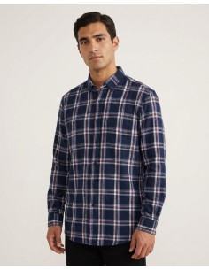 Camisa Manga Larga Franela...