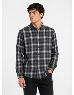 Camisa Manga Larga Franela...