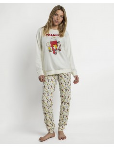 Pijama Largo Algodón Snoopy... 2