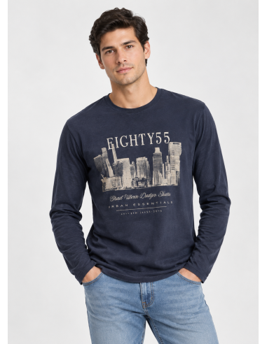 Camiseta Manga Larga Eighty 55 Losan...