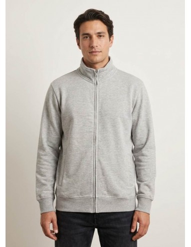 Sudadera con Cremallera Sin Capucha...