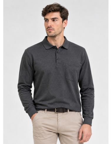 Polo Manga Larga Estampado Losan...