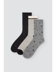 Pack 3 Calcetines Media...