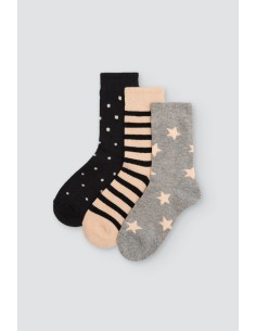 Pack 3 Calcetines Media...