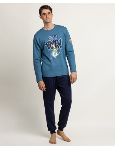 Pijama Largo Algodón Obelix Admas 64716