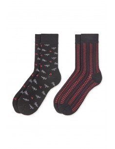 Pack 2 Calcetines Media...