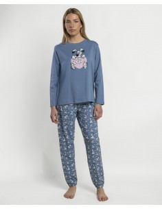 Pijama Largo Algodón Idefix... 2