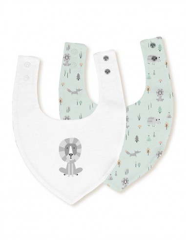 Pack 2 Bandanas Algodón Fox Interbaby...