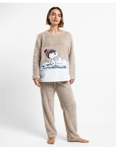 Pijama Largo Coralina Snoopy Admas 64992