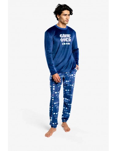 Pijama Largo Spandex Game Over...
