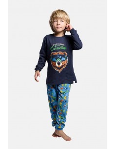 Pijama Largo Algodón Oso... 2