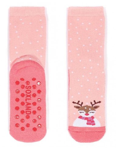 Calcetín Antideslizante Algodón Reno...