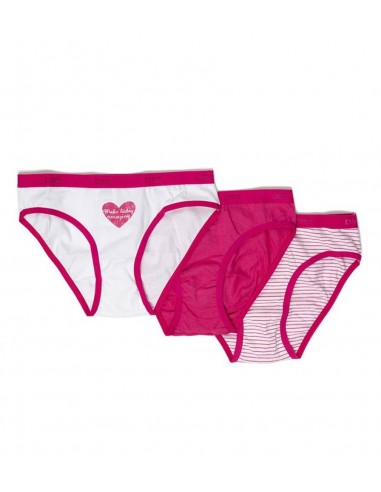 Pack 3 Bragas Algodón Corazón Dim AD3093